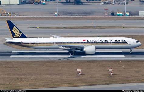 V Sws Singapore Airlines Boeing Er Photo By Wong Chi Lam Id