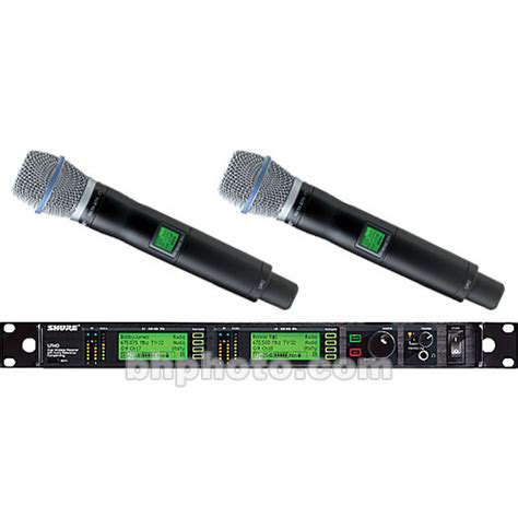 Shure UHF R Professional Diversity Wireless UR24D BETA87A J5 B H