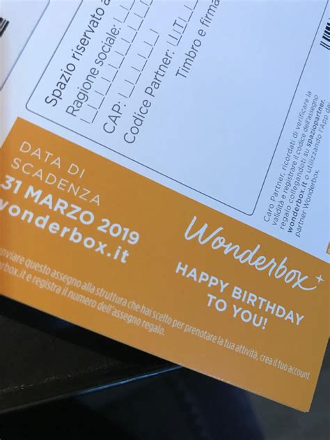 Cofanetto Wonderbox Happy Birthday In 20020 Lainate For 10 00 For Sale