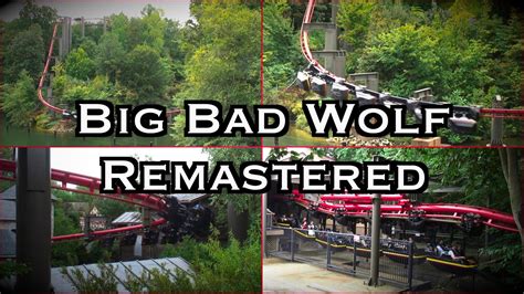 Big Bad Wolf Busch Gardens Williamsburg 60FPS Remastered Version