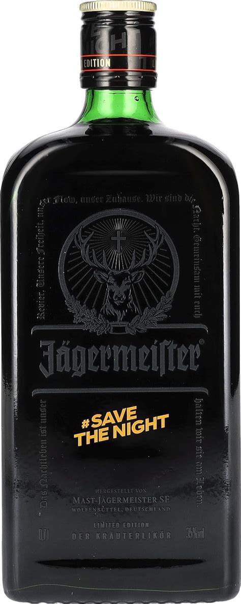 J Germeister Savethenight Limited Edition Bottle X L Premium