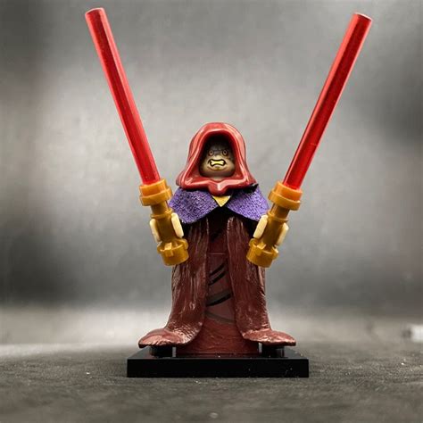 Custom LEGO Minifigure Darth Sidious