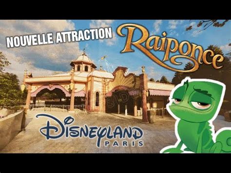 ATTRACTION RAIPONCE À DISNEYLAND PARIS YouTube