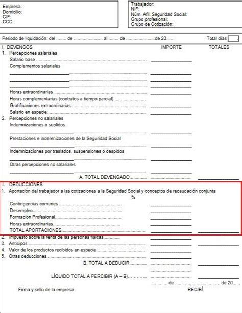 Como Se Calcula La Seguridad Social En Una Nomina Printable Templates