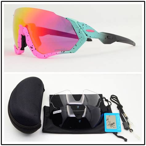 3 Lens Uv400 Polarized Cycling Sunglasses Tr90 Sports Bicycle Glasses