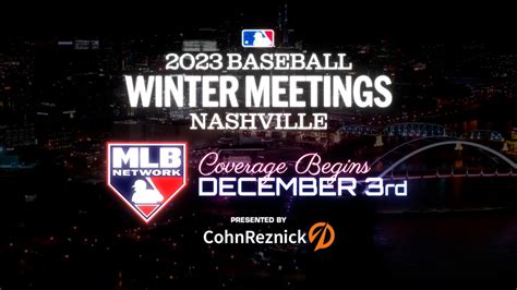 2023 MLB Winter Meetings are here | 11/29/2023 | MLB.com