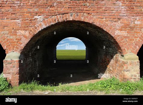 Brick arch tunnel hi-res stock photography and images - Alamy