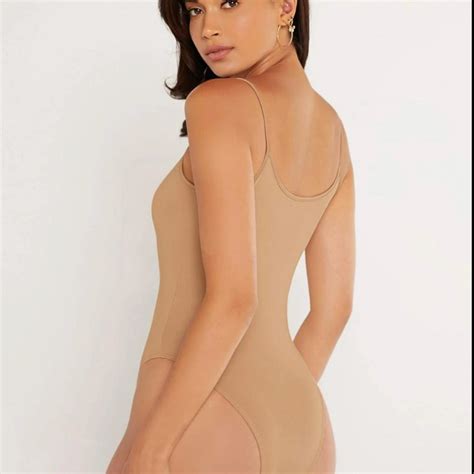 Nude Strappy Bodysuit Skims Dupe Bodysuit Lovely Depop