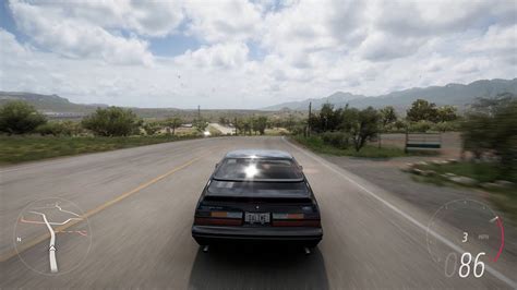 Forza Horizon 5 1986 Ford Mustang Svo Gameplay Youtube