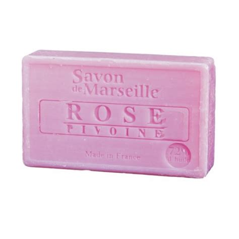 Savon De Marseille Rose Pivoine