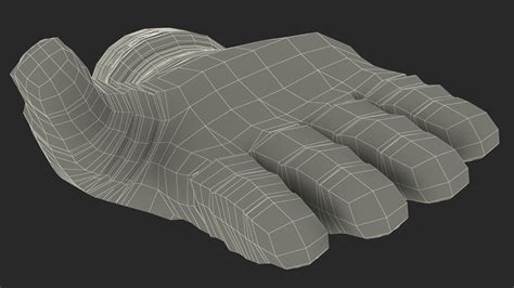 Wrist Bionic Hand Deka Rigged For Maya D Model Turbosquid