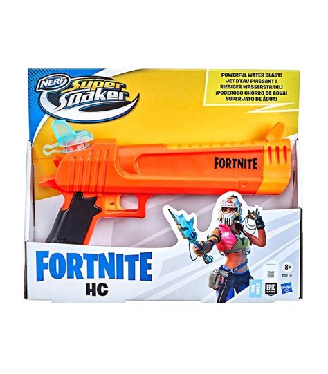 Fortnite Hc E Nerf Super Soaker Toy Water Blaster Pump Action Ages