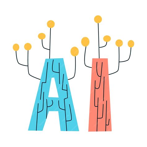 Premium Vector | Nerve cell vector illustration artificial neural