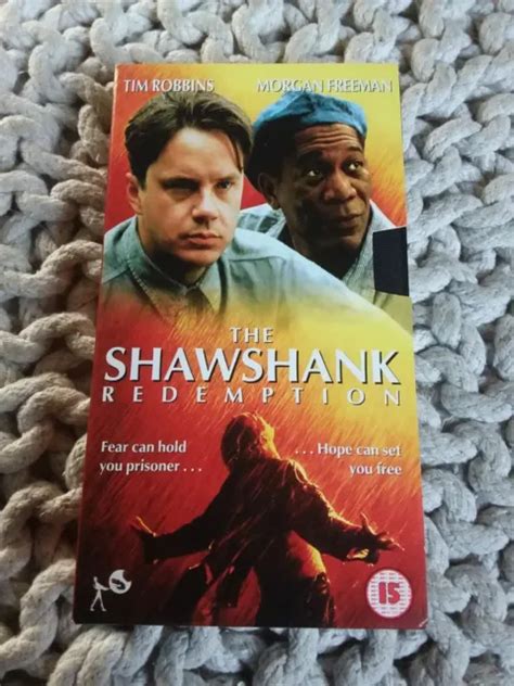 THE SHAWSHANK REDEMPTION VHS Video Cassette Tape PROMO Tim