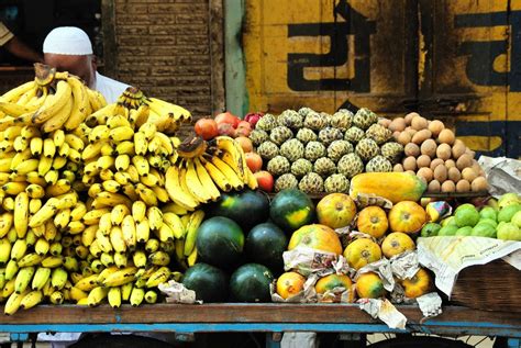 Gambar Menanam Buah Kota Penjaja Menghasilkan Pasar Warna Warni