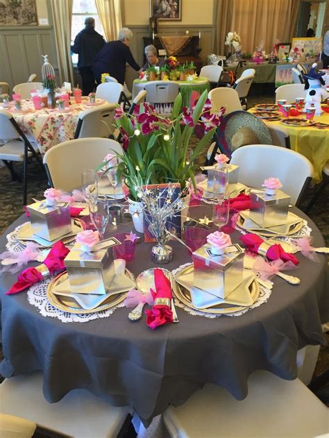 Pin By Michele Eakin On Spring Fling Womens Club Event Table