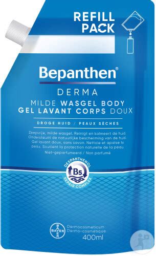 Bepanthen Derma Mildes Körperwaschgel Nachfüllpackung 400ml Newpharma