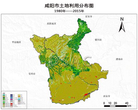 陕西省土地利用数据产品 土地资源类数据 地理国情监测云平台