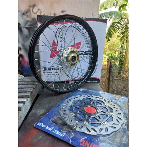 Jual Velg Roda Set Depan Tromol Yamaha Pnp As Roda Gl Mp Cb Tiger Ninja