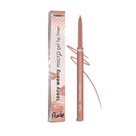 Rude Cosmetics Micro Gel Lip Liner Simply Nude Shop Lip Liner At H E B