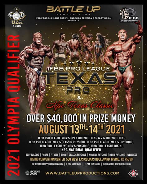 2021 IFBB Pro League NPC Texas Classic NPC USA Texas