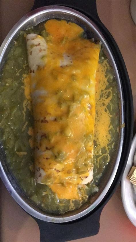 I Ate New Mexican Breakfast Burrito Smothered In Green Chile Sauce