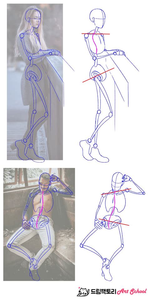 드림팩토리 그림공부봇 On Twitter In 2021 Body Drawing Tutorial Art Reference Poses Figure Drawing