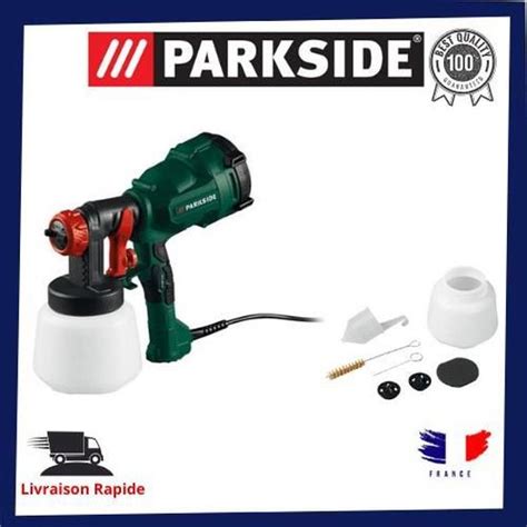 Parkside Syst Me De Pulv Risation Pistolet Peinture Pfs