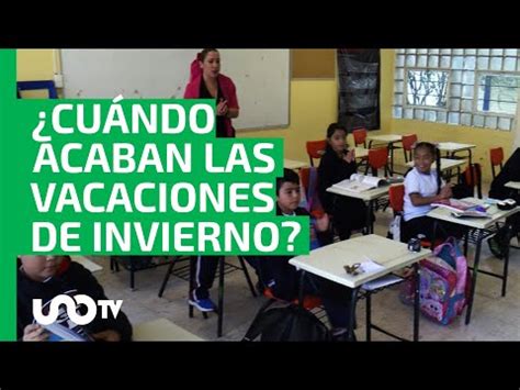 Vacaciones de invierno 2023 Cuándo vuelven a clases los niños UnoTV