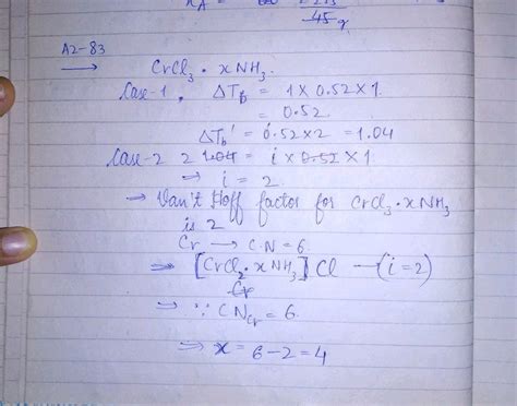 For Crcl Xnh Elevation In Boiling Point Of One Molal Aqueous