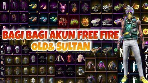 1500 Akun Sultan Free Fire FF Juni 2024 Ada Full Diamond Dan Skin