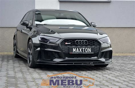 Maxton Design Audi Rs3 8v Sportback Fl Splitter V1 Autosport Mebu