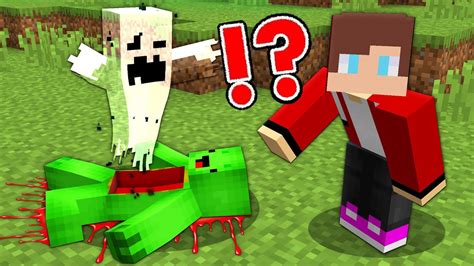 JJ And Mikey Became A SCARY GHOSTS In Minecraft Challenge Maizen