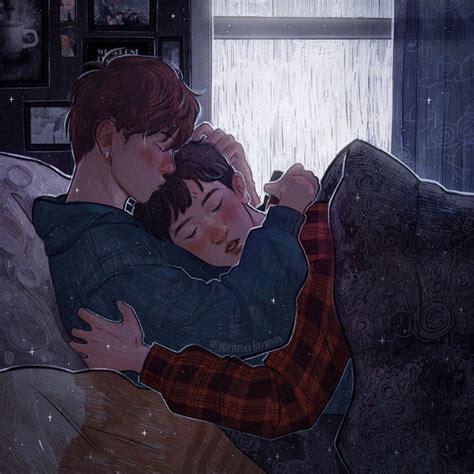 Pin By Aysian On Art Chanbaek Fanart Cute Couple Art Gay Art