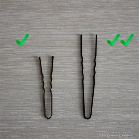 шпильки и невидимки для волос в чем разница