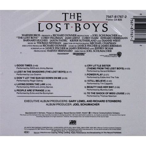 The Lost Boys Soundtrack Straceni Chłopcy Cd Emagbg