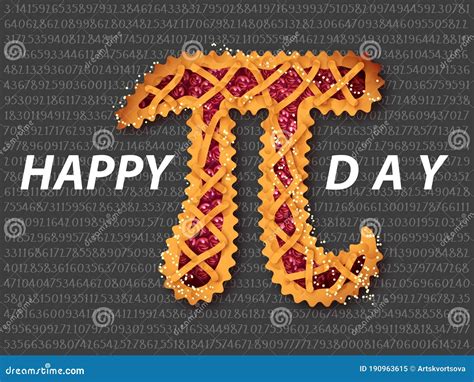 Happy Pi Day Celebrate Pi Day Mathematical Constant March 14th 3 14