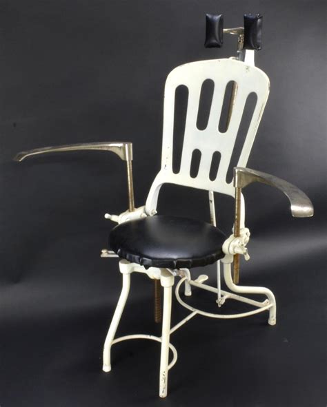 Sold At Auction Antique Wocher Cast Iron Dentist Chair