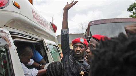 Bobi Wine Uganda Pop Star Mp ‘violently Arrested After Being Freed On