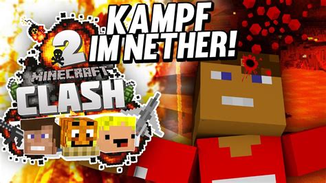 Kampf Im Nether Minecraft Clash Rewinside Youtube