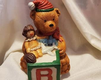 Teddy Bear Music Box Etsy