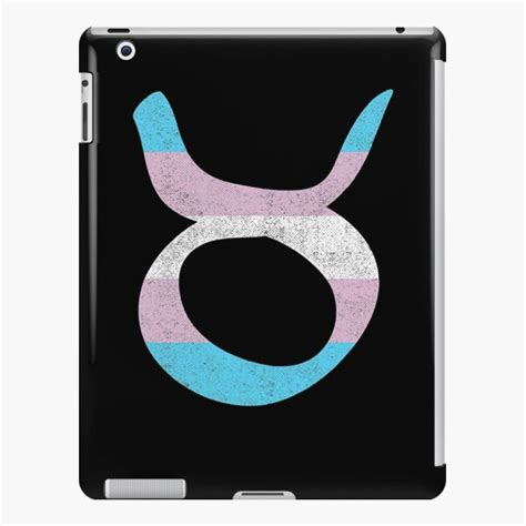 Transgender Pride Flag Taurus Zodiac Sign Ipad Case And Skin By