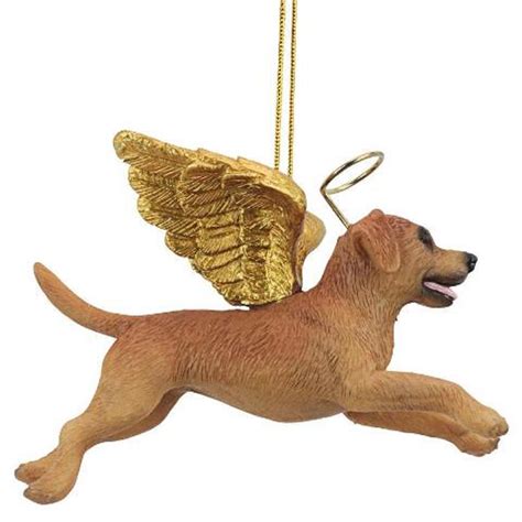 4" Flying Golden Retriever Puppy Hand Painted Holiday Ornament | Christmas Central