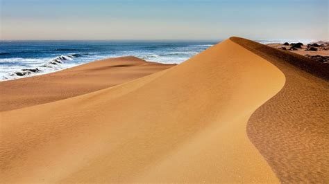 Sandwich Harbour Es Un Puerto En La Costa Atlántica De Namibia © Alamy