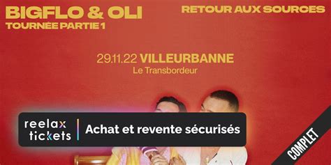 Bigflo Oli Au Transbordeur Achat Et Revente De Billets