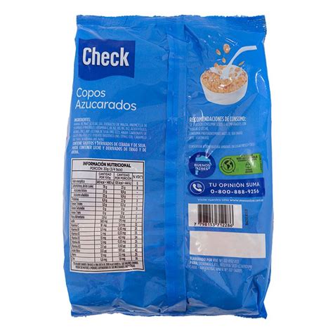 Copos Check Azucarados 240g Masonline Más Online