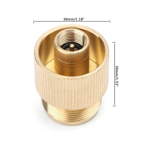 draussen Gas Panzer Propan Nachfüllung Adapter Sol Grandado