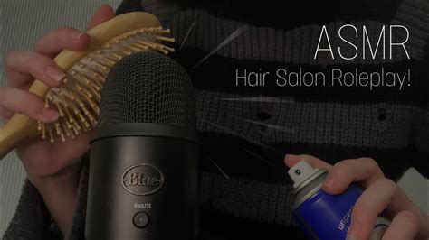 [asmr] Hair Salon Roleplay 💇‍♀️ Youtube