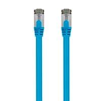 Monoprice Cat8 7ft Blue Patch Cable Double Shielded S FTP 26AWG