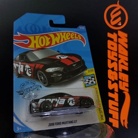 Hot Wheels HW SPEED GRAPHICS FORD MUSTANG GT BLACK BORLA DECAL Hobbies Toys Toys